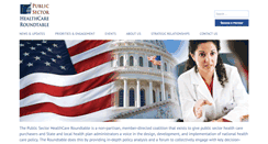 Desktop Screenshot of healthcareroundtable.org